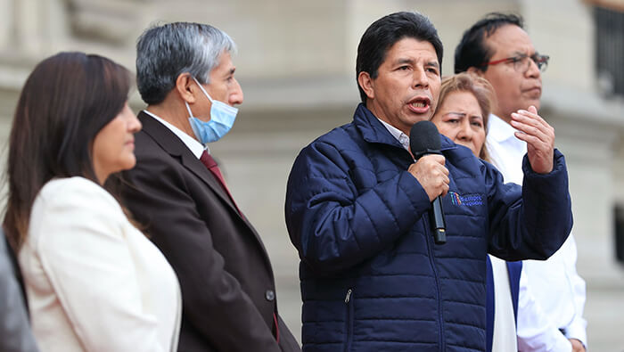 Castillo manifestó que el país necesita solucionar las necesidades de la mayoría de los peruanos que han sido postergadas por muchos años.