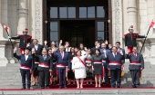 La nueva mandataria se dirigió al país y manifestó que busca impulsar un gobierno de unidad para todos los peruanos.