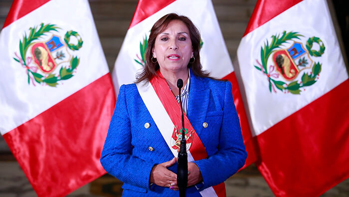 La presidenta Dina Boluarte comunicó que declaro el estado de emergencia en las zonas del país donde se han registrado protestas y movilizaciones. 