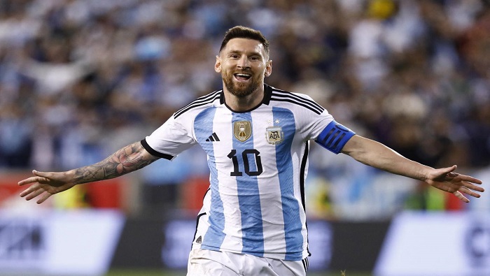 Messi igualó a Mbappé como el máximo goleador de esta edición mundialista con cinco tantos.