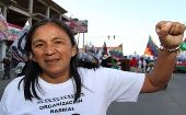 Milagro Sala ha denunciado que es víctima de una persecución política debido a su activismo social. 