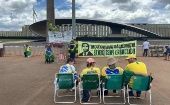 Los manifestantes reclamaban la intervención de las Fuerzas Armadas para impedir la toma de posesión de Lula.
