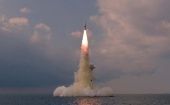El Ministerio de Defensa japonés también informó que Pyongyang había lanzado tres misiles. 