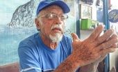 Perucho Aguirre nació el 10 de febrero de 1940 en La Otra Banda, poblado ubicado a un kilómetro al norte de La Asunción, capital del estado Nueva Esparta.