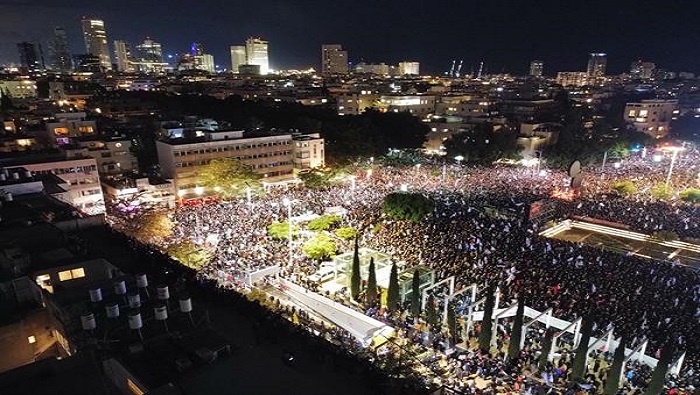 Estas se consideran las protestas más grandes de Israel en años.