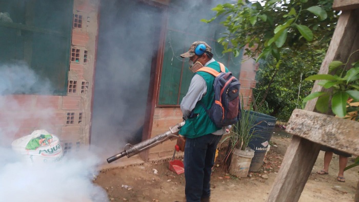 Se reportaron 319 casos de dengue en el departamento de Santa Cruz.
