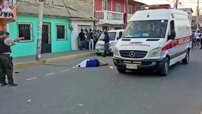 El político y abogado ecuatoriano fue asesinado por supuestos desconocidos en el centro de la ciudad de Salinas.