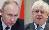 "O es una mentira deliberada, así que hay que preguntarle al señor Johnson, o es una mentira inconsciente y, de hecho, no entendió de qué le estaba hablando Putin", subrayó Peskov.