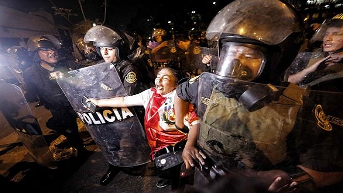 Durante las protestas se han reiterado las denuncias sobre el uso desmedido de fuerza por parte de los agentes policiales.