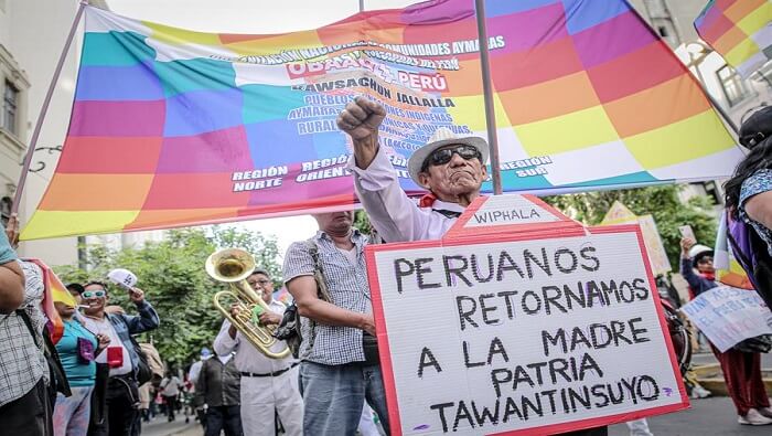 La Defensoría del Pueblo indicó que registraron movilizaciones en provincias como Islay, Arequipa, Cusco, Espinar, Huancavelica, Lima, Tambopata, entre otras.