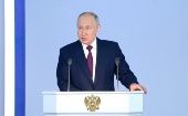 Ante las agresiones de Occidente, el presidente Putin anunció que Rusia suspende su participación en el Tratado de Armas Estratégicas Ofensivas.