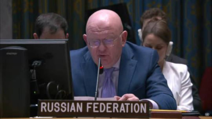 Durante una reunión del Consejo de Seguridad, el embajador ruso ante las Naciones Unidas, Vasili Nebenzia aseguró que “no vemos un deseo de nuestros socios de cooperar”.