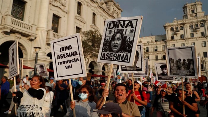 Las protestas en Perú se han mantenido desde diciembre pasado contra Dina Boluarte, por el cierre del Congreso y una nueva Constitución, entre otras demandas.