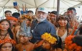“No tenía idea que un país que es el tercer productor de alimentos en el mundo podía pasar hambre a sus niños", dijo Lula da Silva.