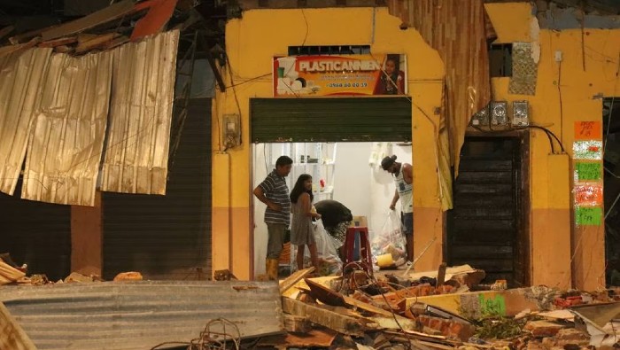 La provincia El Oro fue la más afectada donde muchas viviendas se derrumbaron, especialmente en Pasaje y Machala.