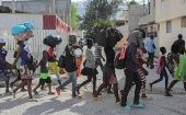 El alto comisionado de derechos humanos de la ONU, Volker Turk, instó a las autoridades haitianas a abordar la situación de seguridad de inmediato, reforzando la policía y el sistema judicial.