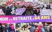 Sindicatos franceses instaron este jueves a continuar con una nueva jornada de protestas en esa nación europea para el 28 de marzo próximo.
