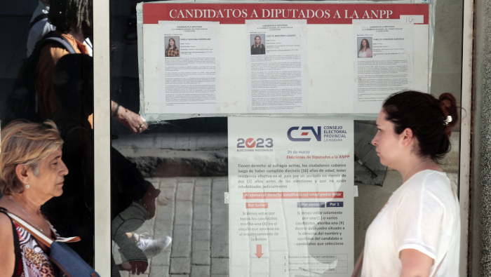 La presidenta del Consejo Electoral Nacional, Alina Balseiro, expresó que “están creadas todas las condiciones para realizar el ejercicio electoral