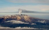 Las autoridades colombianas pidieron a la comunidad conservar la calma, pero estar atenta a la información sobre la evolución del estado del volcán.