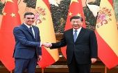 Xi destacó que China y España han desarrollado una asociación estratégica integral en base a los principios de respeto, igualdad y beneficio mutuo.