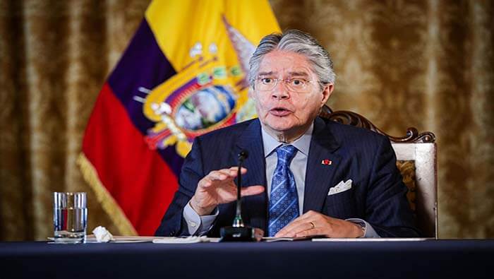 Guillermo Lasso anunció que el estado de excepción entrará en vigencia a partir del 2 de abril en las provincias de Guayas, Los Ríos y Santa Elena.