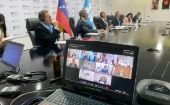 El Ministro de Petróleo de Venezuela y presidente de PDVSA, Rafael Tellechea Ruiz,  participó en la 48ª Reunión del Comité Ministerial Conjunto de Seguimiento (JMMC).