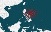 El Instituto filipino de Vulcanología y Sismología alertó de olas de menos de un metro por encima de las mareas normales; más altas en bahías y estrechos cerrados.