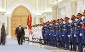 El presidente Lula da Silva arribó a Emiratos Árabes Unidos el sábado procedente de China.