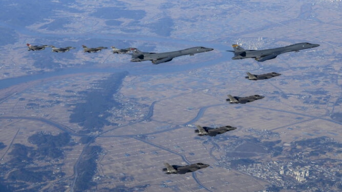 Corea del Sur y EE.UU. iniciaron este lunes el ejercicio aéreo Korea Flying Training (KFT), de 12 días de duración.