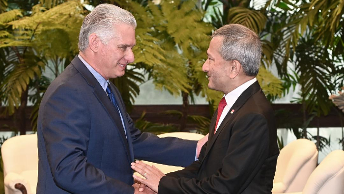Díaz-Canel informó que las partes confirmaron su disposición a continuar fortaleciendo la cooperación bilateral.