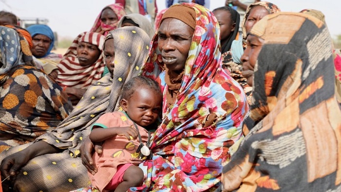 La mayoría de los refugiados sudaneses se dirige a Sudán del Sur y Chad, países con algunos de los niveles de hambre más altos del mundo y que corren el riesgo de aumentar.