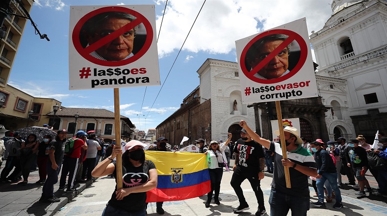 Este año las marchas en Ecuador abogaron por la seguridad, la salud y el trabajo y exigieron la salida del presidente Guillermo Lasso a la vez que demandaron la reducción de la jornada de trabajo, la defensa de regímenes solidarios de pensiones, el derecho a huelga y las libertades sindicales y colectivas.