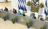 Como parte de conmemoración, la Asamblea Nacional de Nicaragua reconoció a cinco trabajadores que cumplieron 30 años o más de labor en el Poder Legislativo.