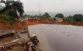 Los suelos del este de la RDC y Ruanda resultan muy vulnerables a la erosión, por lo que las lluvias torrenciales provocan, en ocasiones, catástrofes como esta.