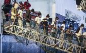 Las autoridades de Lampedusa aprobaron un plan de evacuación en el que las personas que lleguen serán trasladadas a otros puertos de Italia.
