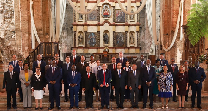 En esta fecha de culminación, se anunció que Surinam toma el manto para 2023-2024 como nuevo Presidente del Consejo de Ministros de la AEC.