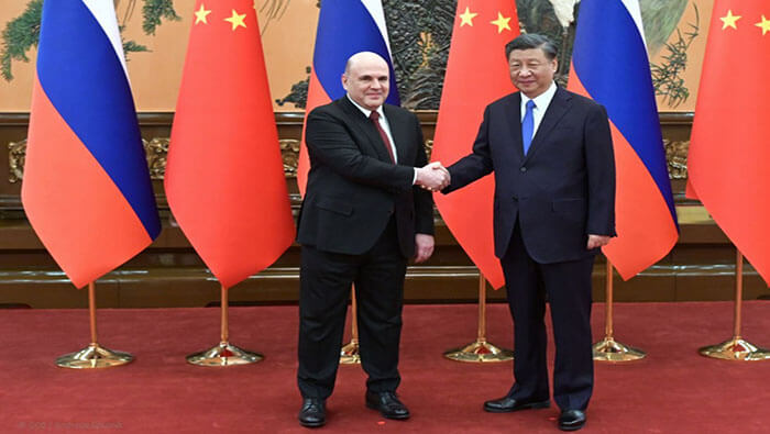El presidente Xi Jinping afirmó que las relaciones entre Rusia y China se están desarrollando a un alto nivel.