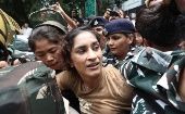 La violencia estalló a principios este mes durante una marcha convocada por el Sindicato de Todos los Estudiantes Tribales de Manipur (ATSUM).