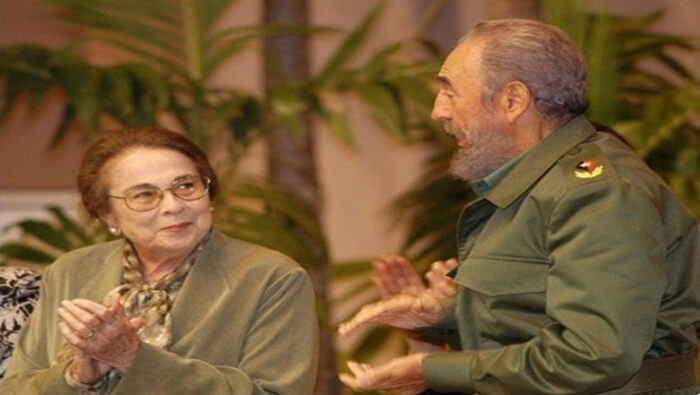 El líder de la Revolución Cubano destacó la labor de Vilma Espín a favor de la mujeres cubanas.