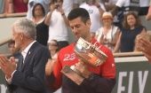 Djokovic es el único tenista que ha ganado todos los Grand Slams al menos en tres ocasiones y el lunes recuperará el número 1 de ATP.
