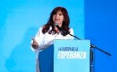 El 30 de mayo pasado la vicepresidenta Cristina Fernández se había pronunciado sobre la decisión del fiscal Carlos Rivolo de cerrar la investigación en torno a los tres acusados por el intento de asesinato en su contra.