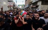 Palestinos condenaron el asesinato del joven palestino de 20 años en la ciudad de Nablus por parte del Ejército israelí. 