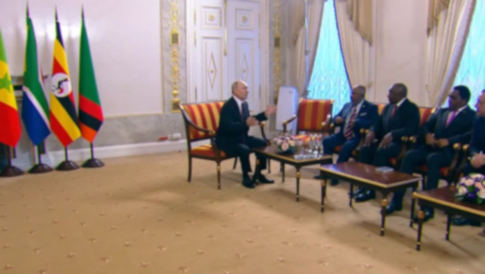 Líderes de siete países africanos llegaron hoy a San Petersburgo para reunirse con el presidente de Rusia, Vladimir Putin, informó el consejero del jefe de Estado, Anton Kobiakov.
