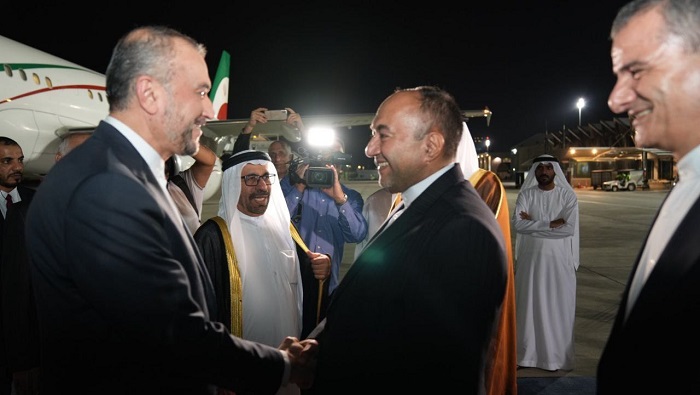 El ministro de Exteriores trasmitió al jefe de Estado de Emiratos Árabes Unidos los saludos del presidente de la República Islámica de Irán, Ebrahim Raisi.