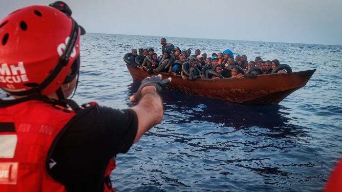 Según el ministerio del Interior italiano, en el transcurso del 2023 han llegado a las costas del país 61.268 migrantes.