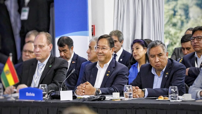 El mandatario boliviano instó a promover el comercio, dado que el Mercosur tiene las fronteras más extensas de América Latina.