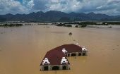 Las inundaciones resultan frecuentes en China durante la temporada de lluvias, que comienza en junio y puede durar hasta agosto o septiembre.