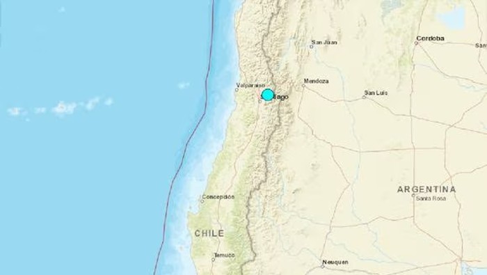El temblor ocurrió en la zona central del país suramericano, entre las regiones de Coquimbo y O’Higgins.