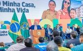 La meta del Gobierno es subsidiar "más de dos millones de viviendas" hasta 2026, último año del mandato de Lula.