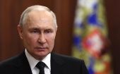 Putin ofreció detalles de la respuesta de las fuerzas armadas rusas a EE.UU., que el pasado 7 de julio anunció el envío de las bombas de racimo a Ucrania pese a las críticas de algunos países.